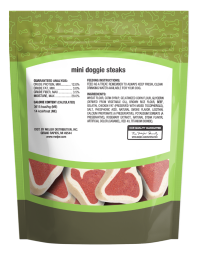 slide 3 of 5, Meijer Mini Doggie Steaks Dog Treats, Beef Flavor, 6 oz