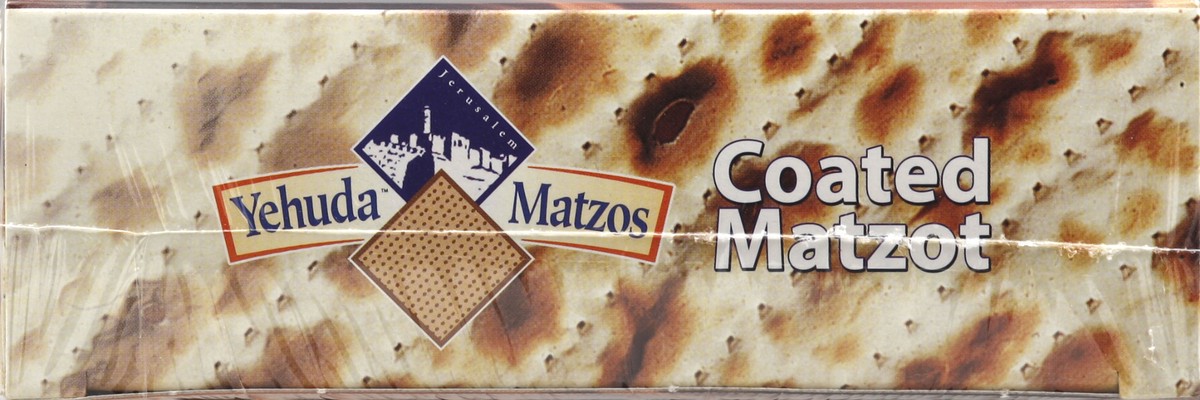 slide 3 of 5, Yehuda Chocolate Covered Matzo - Kosher For Passover, 7.05 oz