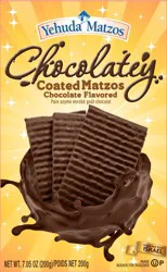 Yehuda Chocolate Covered Matzo - Kosher For Passover