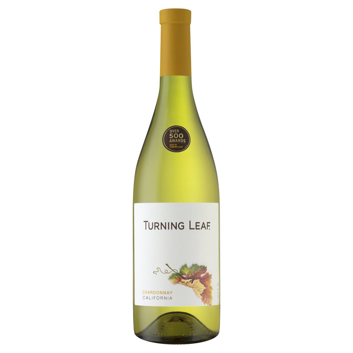 slide 1 of 12, Turning Leaf White Wine, 750 ml