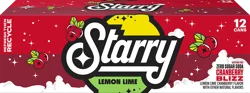 Starry Cranberry Zero Sugar - 12 ct; 12 oz