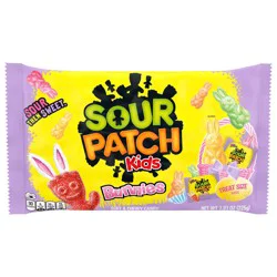 SOUR PATCH KIDS Bunnies Soft & Chewy Easter Candy, 18 Snack Packs