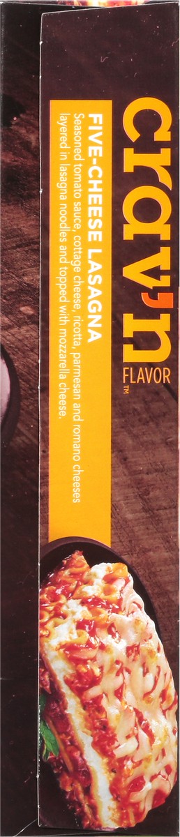 slide 11 of 16, Crav'n Flavor Five-Cheese Lasagna Party Size 5 lb, 5 lb