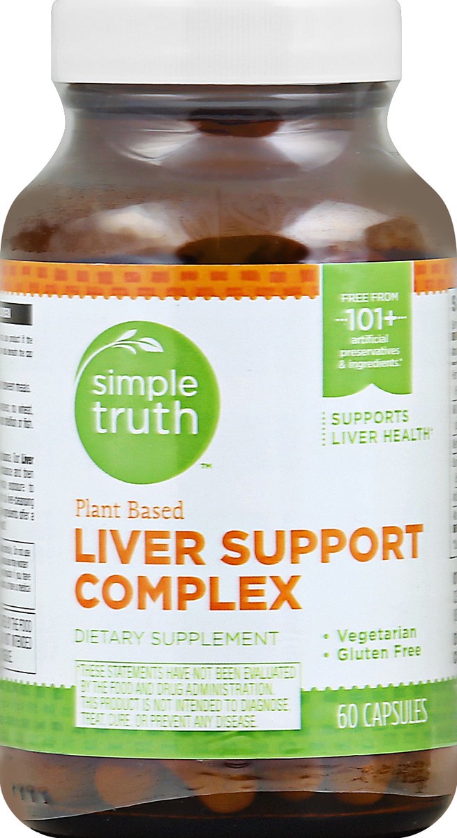 slide 2 of 2, Simple Truth Plant Based Liver Support Complex Capsules, 60 ct