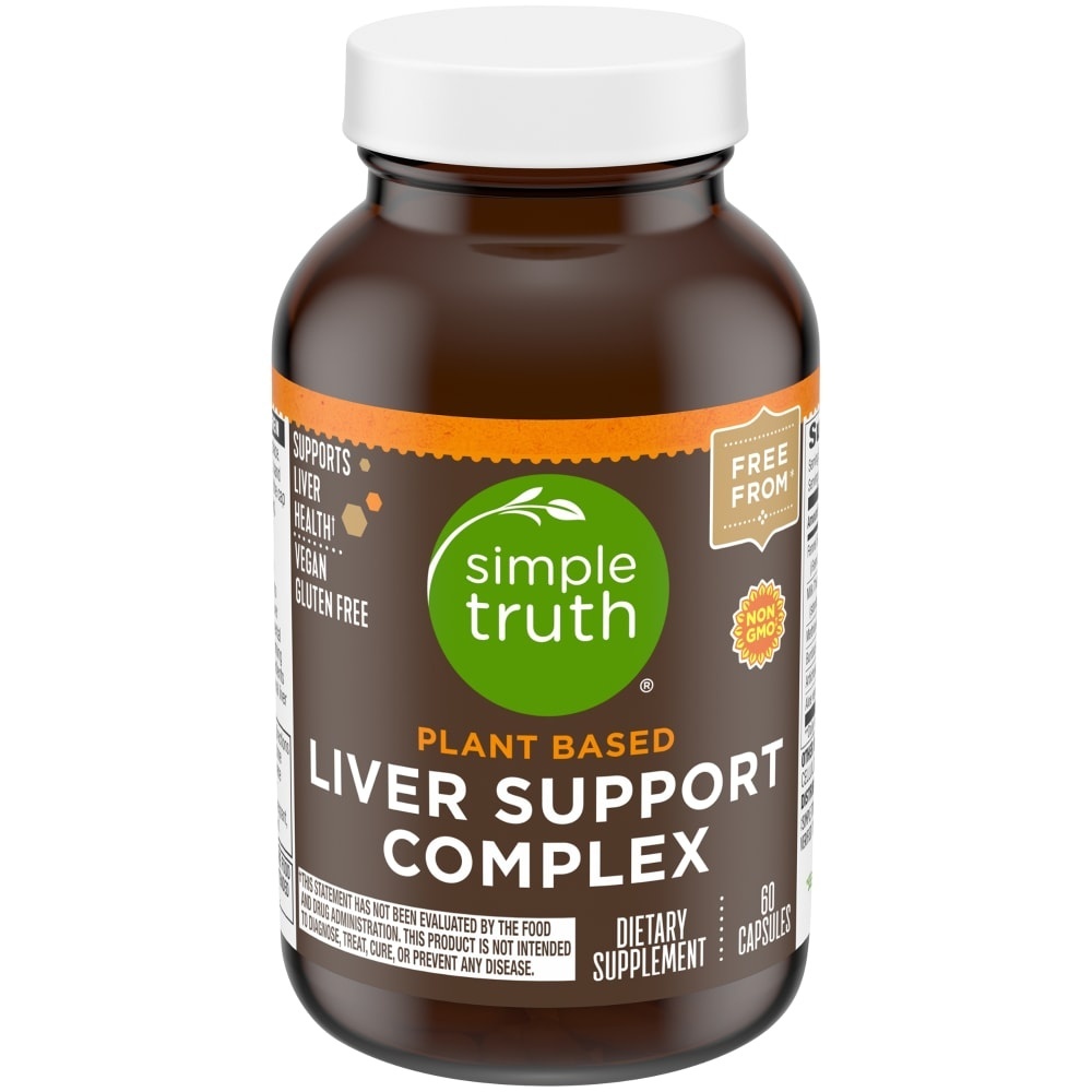 slide 1 of 2, Simple Truth Plant Based Liver Support Complex Capsules, 60 ct