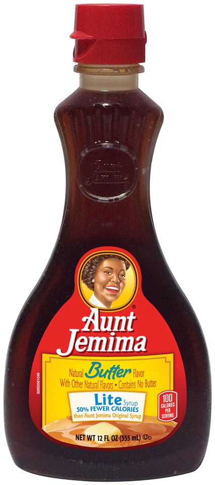 slide 1 of 3, Aunt Jemima Butter Lite Syrup, 1 ct