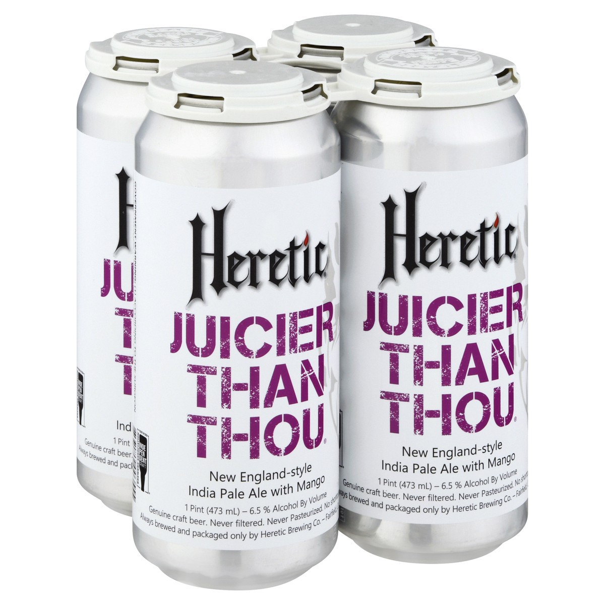 slide 2 of 11, Heretic Juicier than Thou Beer 4 ea, 6 ct; 12 oz