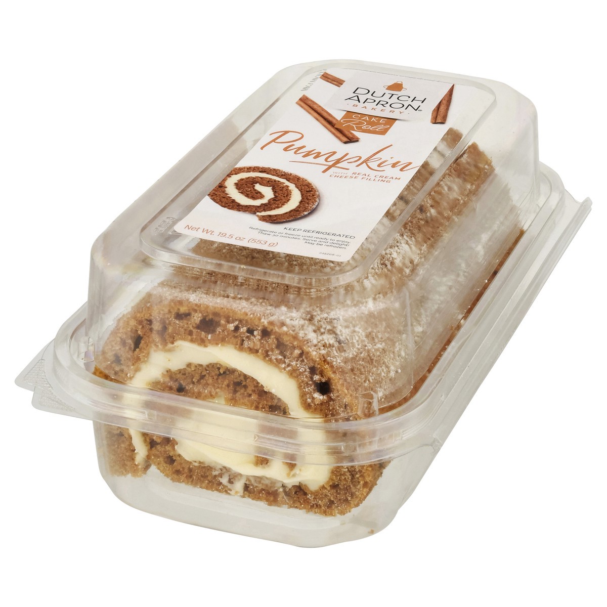 slide 4 of 9, Dutch Apron Bakery Pumpkin Cake Roll, 19.5 oz