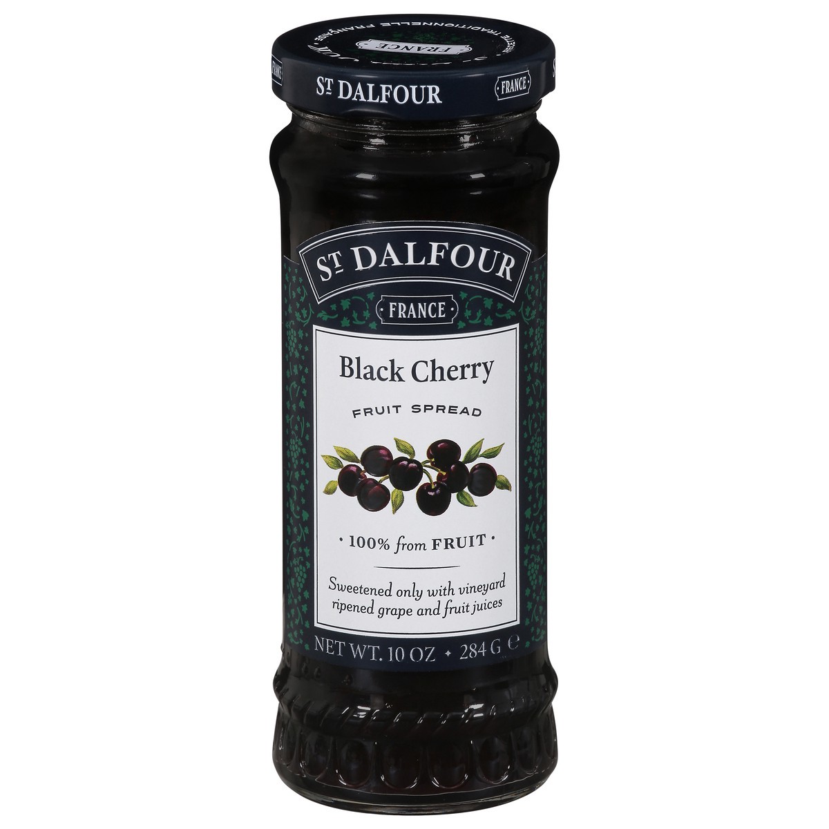 slide 1 of 14, St. Dalfour Dal All Fruit Black Cherry, 10 oz