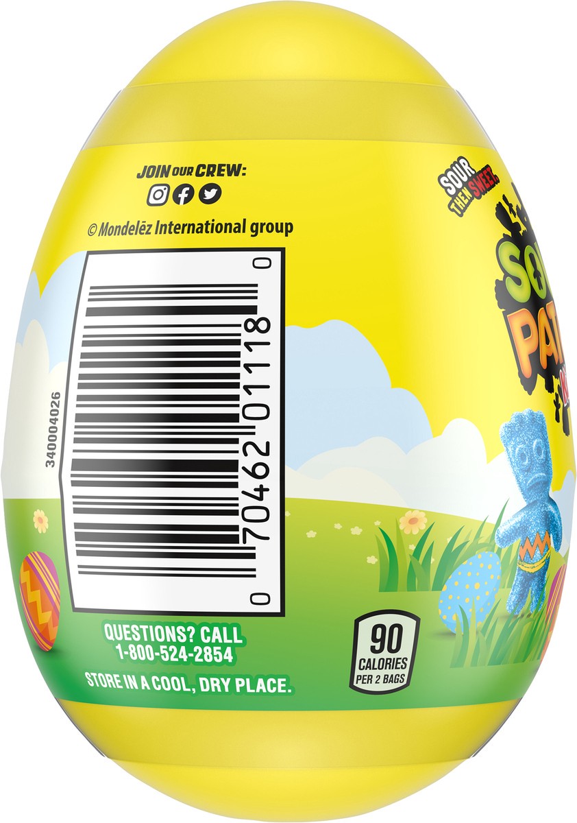 slide 9 of 9, SOUR PATCH KIDS Soft & Chewy Easter Candy, 0.88 oz Easter Egg, 0.88 oz