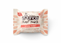 slide 1 of 1, Bounce Cashew Peanut Plant Power Protein Energy Ball, 1.41 oz