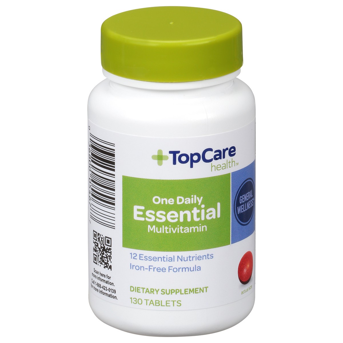 slide 2 of 13, Topcare Multivit Essental Tabs, 130 ct