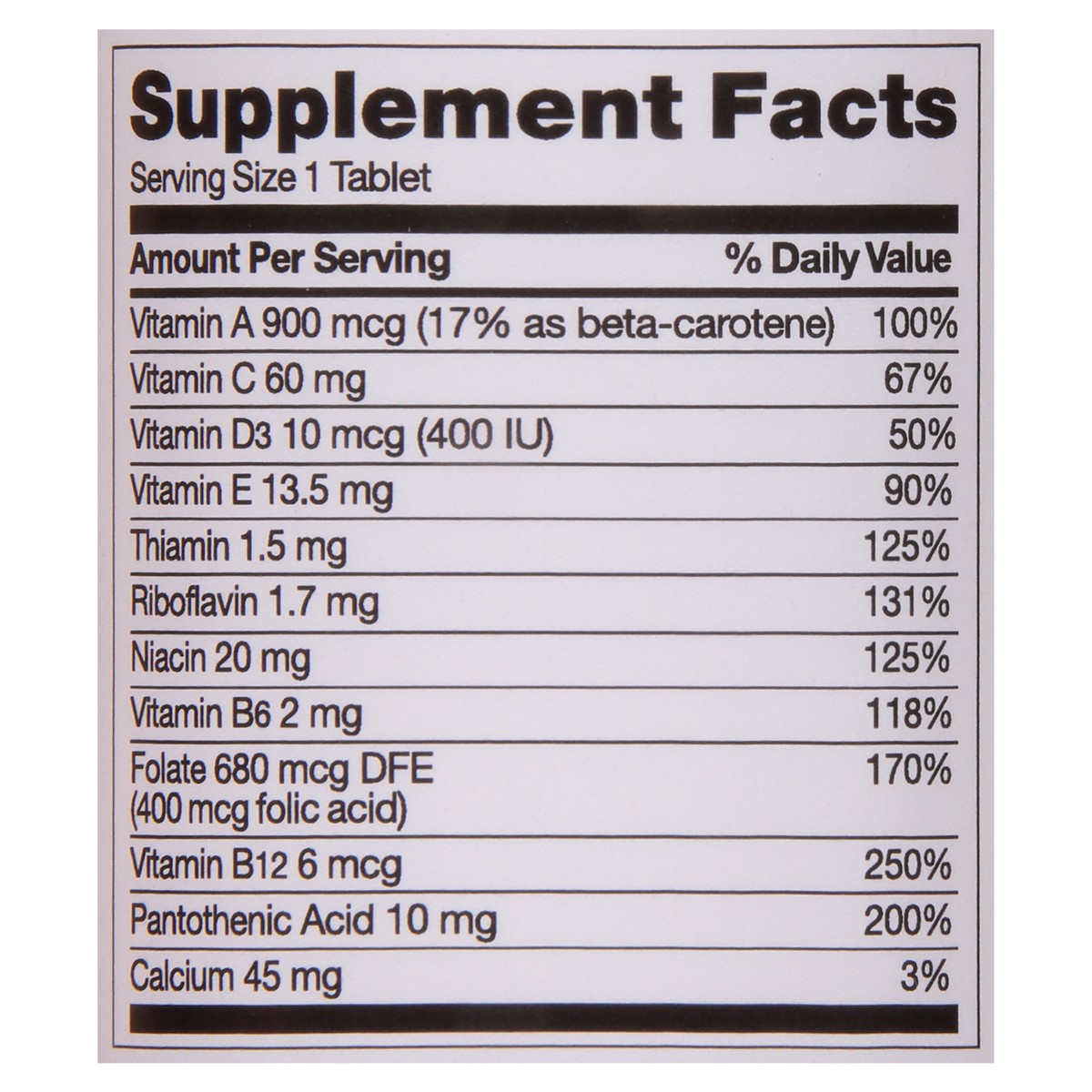 slide 13 of 13, Topcare Multivit Essental Tabs, 130 ct