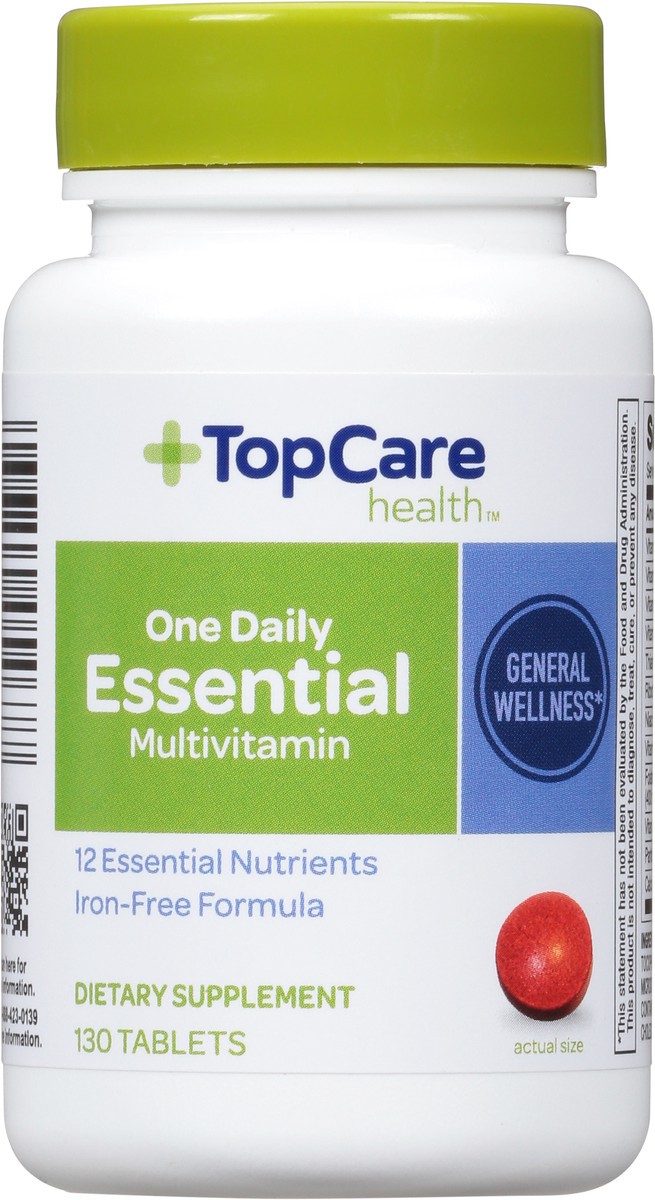 slide 4 of 13, Topcare Multivit Essental Tabs, 130 ct