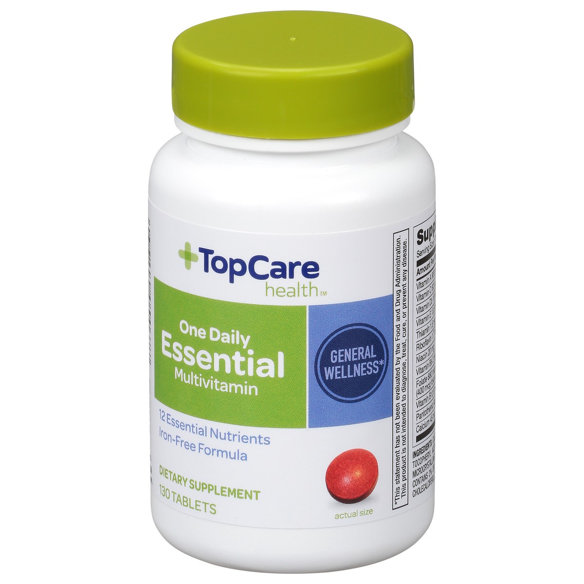 slide 7 of 13, Topcare Multivit Essental Tabs, 130 ct