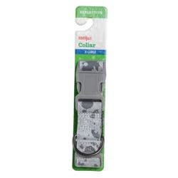 Meijer Dog Collar Splatter Print Grey, XL