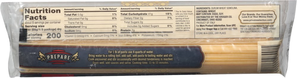 slide 2 of 2, Private Selection Italian Linguine, 16 oz