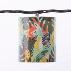 Hd Designs Outdoors Printed Cylinder Light Set - Black Print
