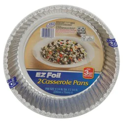 EZ Foil Casserole Pans 2 ea