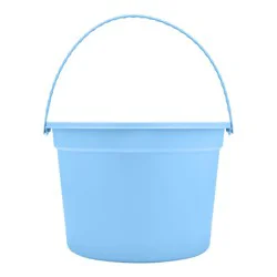 Holiday Home Easter Plastic Bucket - Blue