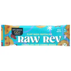 Raw Rev Plant-Based Chocolate Chip Cookie Dough Protein Bar 1.6 oz