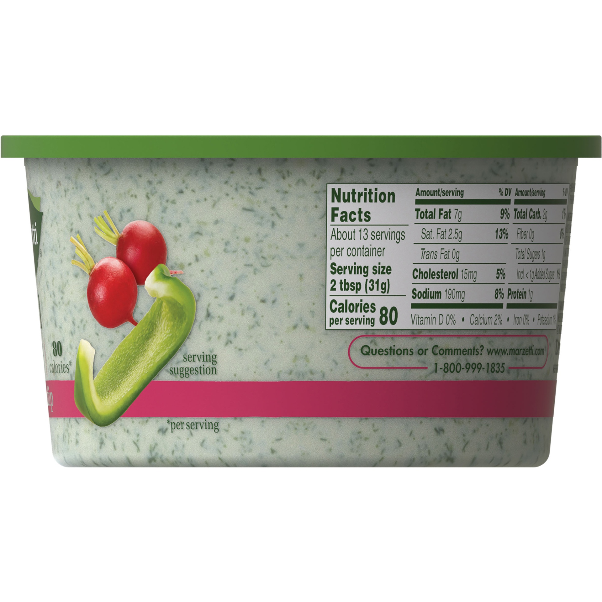 slide 5 of 8, Marzetti Dill Veggie Dip, 14 oz