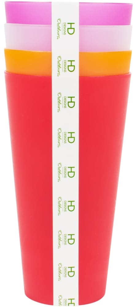 slide 1 of 1, HD Designs Outdoors Tumbler Set - 4 Pk, 37 oz