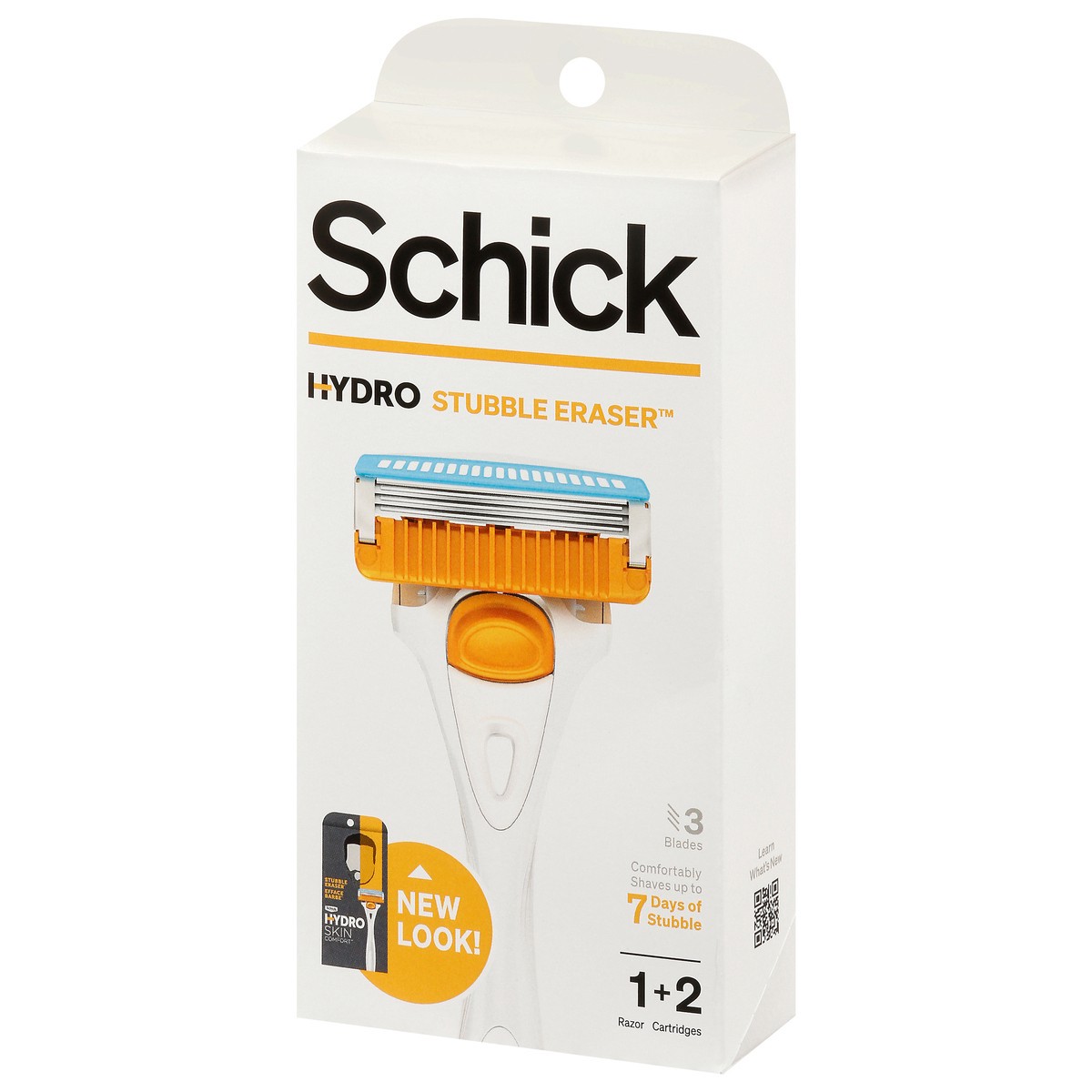 slide 9 of 11, Schick Hydro Stubble Eraser 3 Blades Razor 1 ea, 2 ct