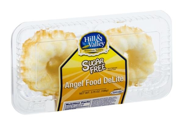 slide 1 of 1, Hill & Valley Angel Food Delite Sugar Free, 2 ct; 3.75 oz