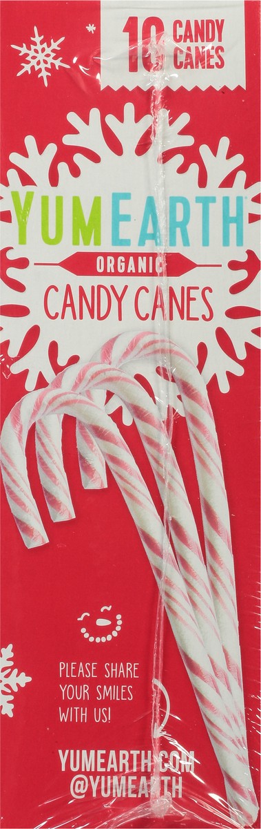 slide 7 of 9, YumEarth Organic Candy Canes 10 ea, 10 ct