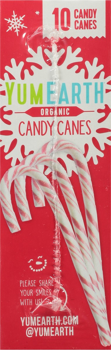 slide 8 of 9, YumEarth Organic Candy Canes 10 ea, 10 ct