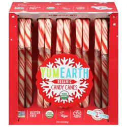 YumEarth Organic Candy Canes - 10 ea
