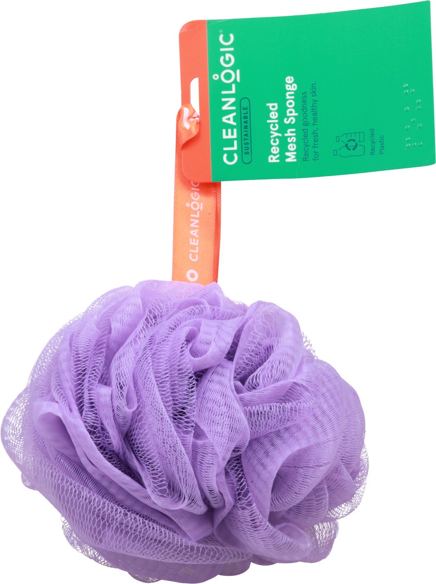slide 1 of 12, cleanlogic Recycled Mesh Sponge 1 ea, 1 ct