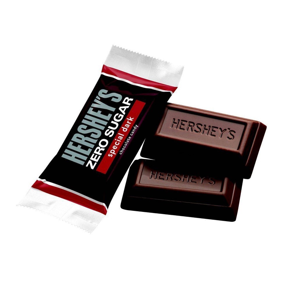 slide 4 of 5, Hershey's SPECIAL DARK Zero Sugar Chocolate Candy Bag, 5.1 oz, 5.1 oz