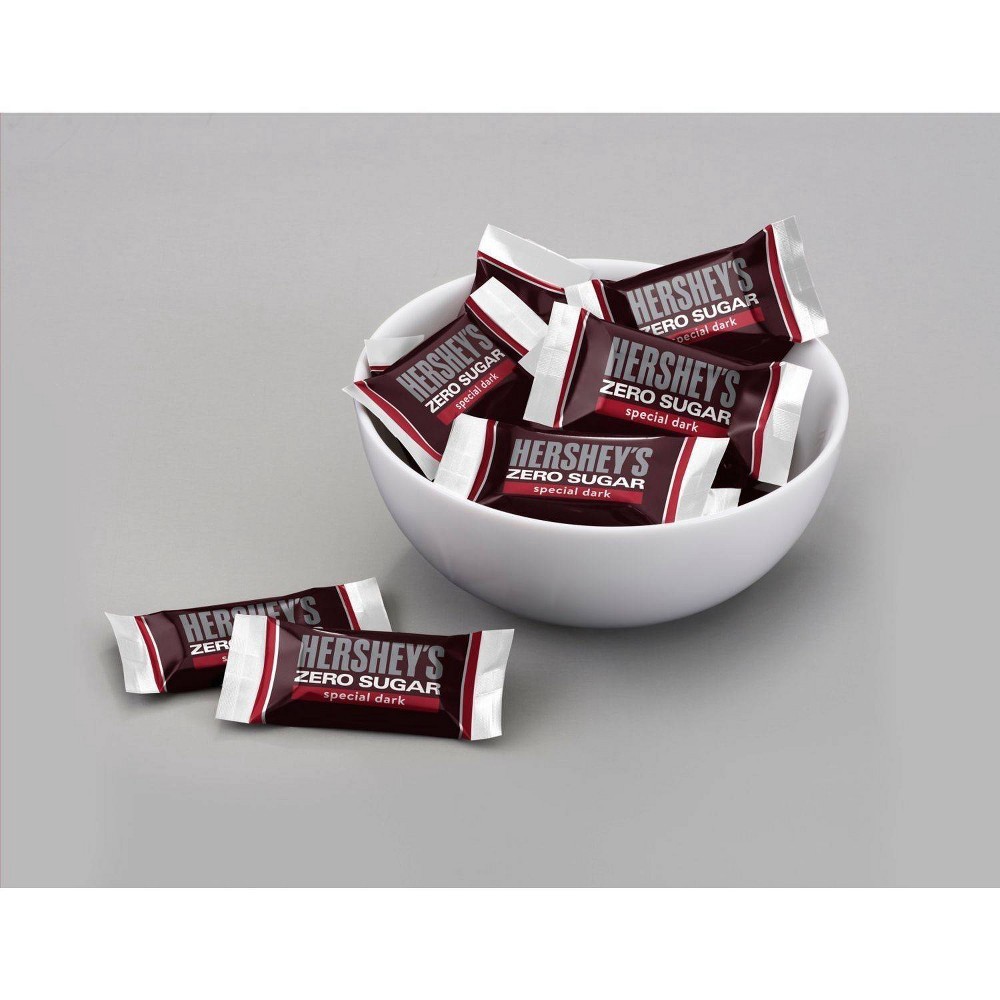 slide 5 of 5, Hershey's SPECIAL DARK Zero Sugar Chocolate Candy Bag, 5.1 oz, 5.1 oz