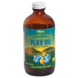 Flora Organic Unrefined Flax Seed Oil