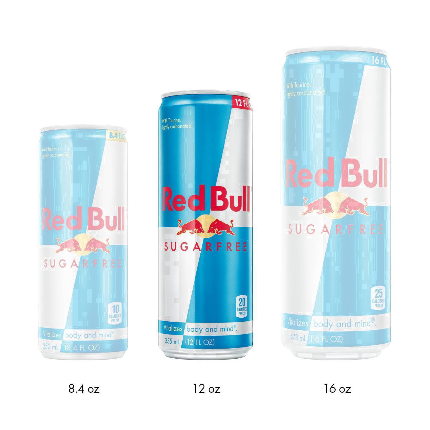 slide 28 of 67, Red Bull Sugarfree Energy Drink 12 fl oz, 12 fl oz