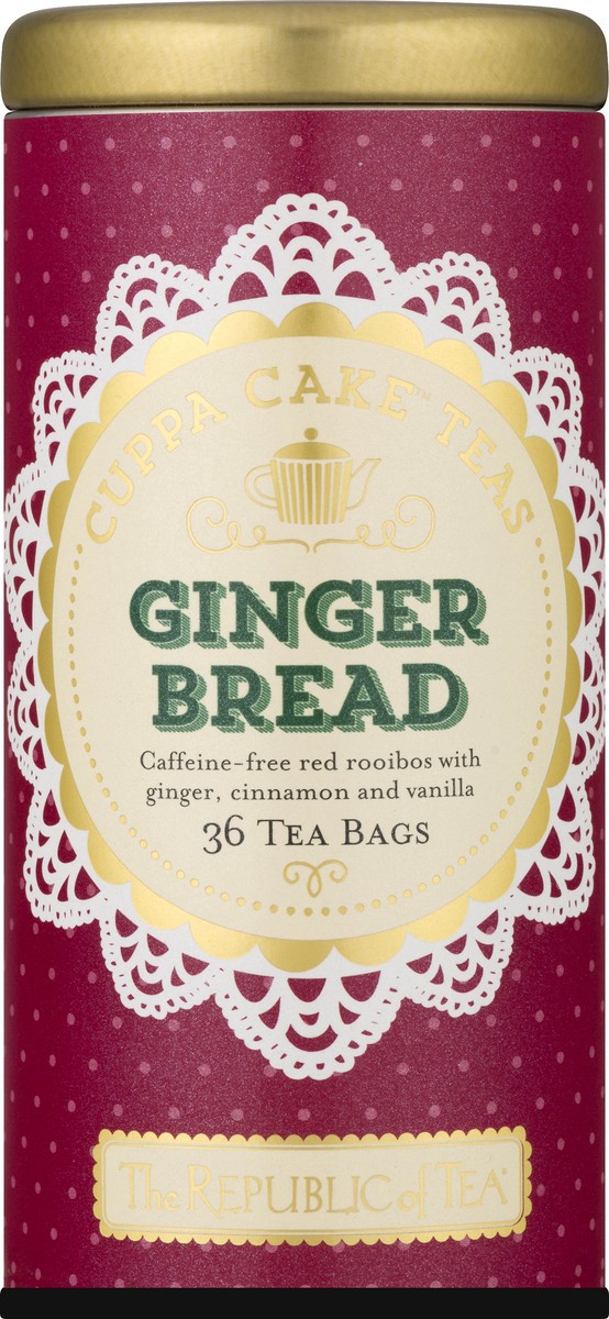 slide 10 of 10, The Republic of Tea Tea Bags Cuppa Cake Ginger Bread Teas - 36 ct, 36 ct