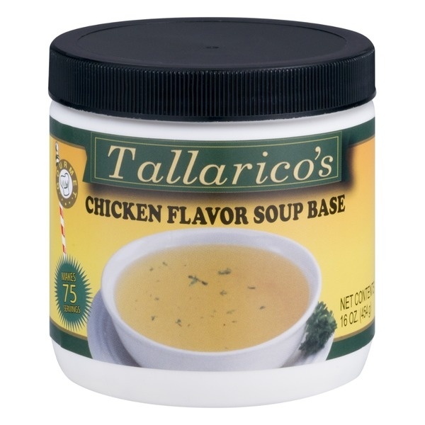 slide 1 of 1, Tallarico's Chicken Soup Base, 16 oz