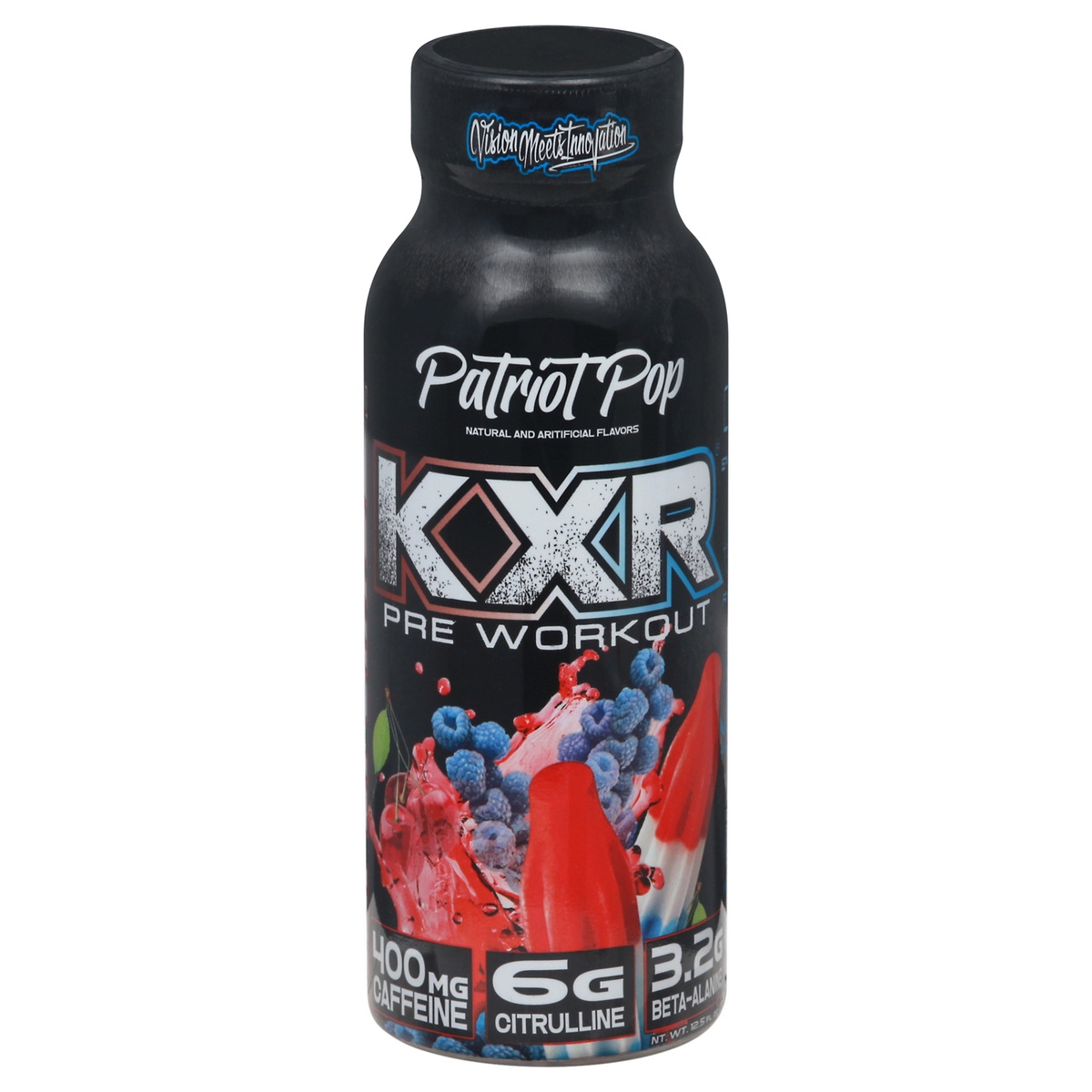 slide 1 of 1, VMI Sports Patriot Pop Pre-Workout 12.5 fl oz, 12.5 fl oz