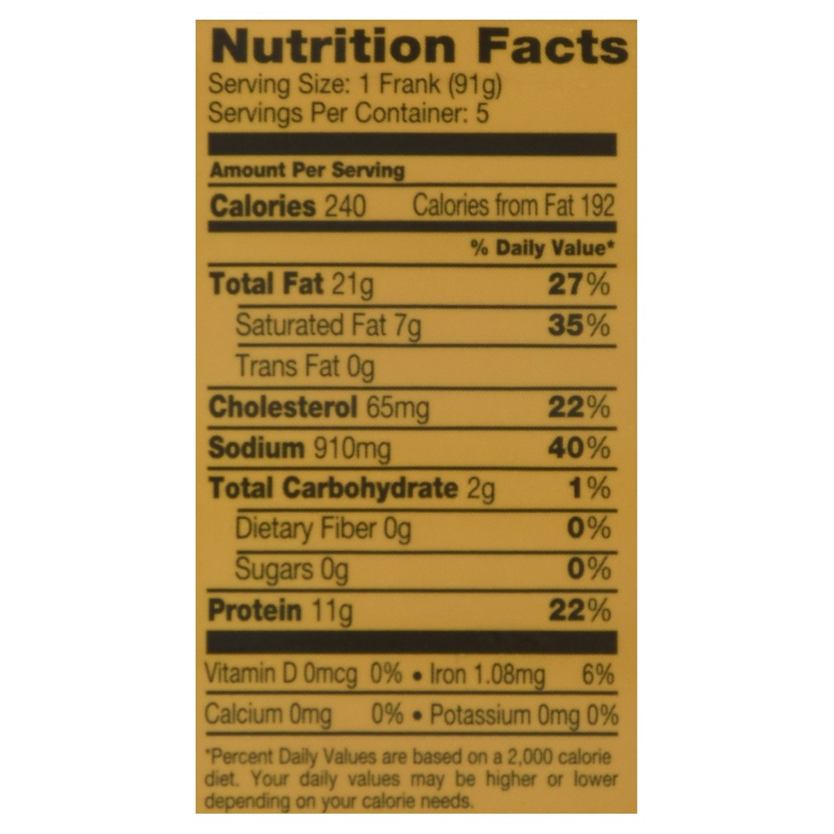 slide 5 of 13, Conecuh Big Chief Premium Franks, 16 oz