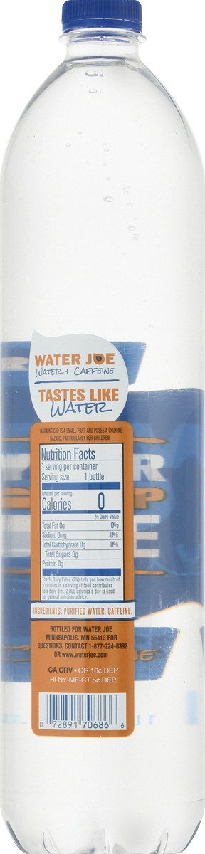 slide 5 of 9, Water Joe Water + Caffeine 33.8 oz, 33.8 oz