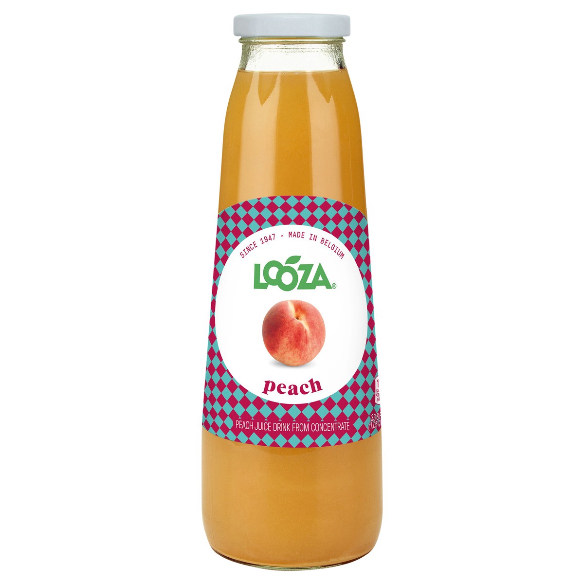 slide 1 of 2, Looza Juice Drink Peach - 33.8 fl oz, 33.8 fl oz