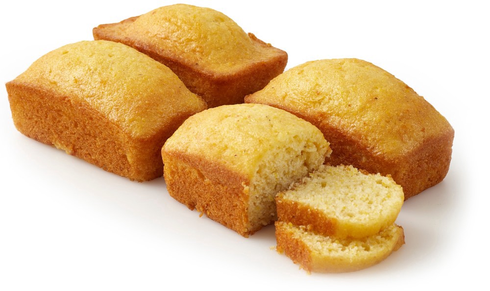 slide 2 of 2, Bakery Fresh Cornbread Loaves, 4 ct; 8 oz