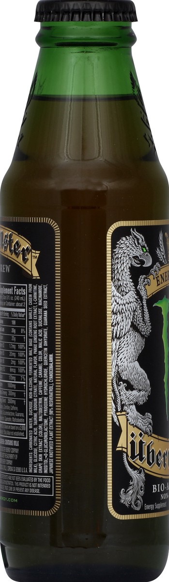 slide 2 of 4, Ubermonster Energy Brew - 16.9 fl oz, 16.9 fl oz