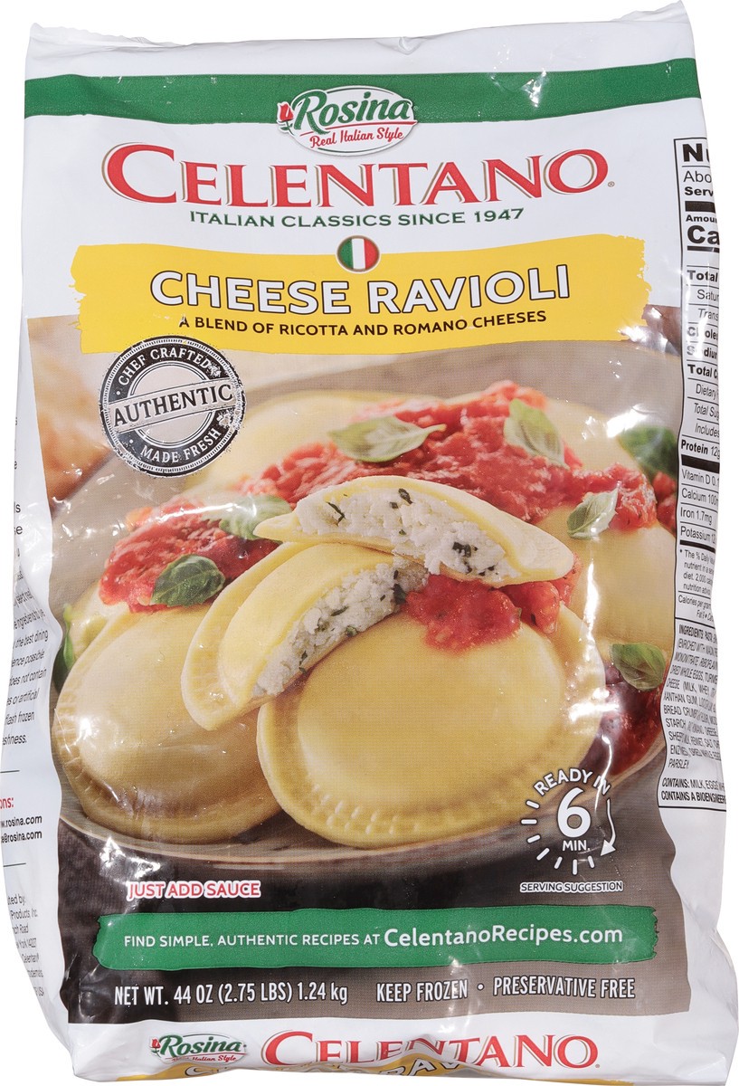 slide 2 of 12, Celentano Cheese Ravioli 44 oz, 44 oz