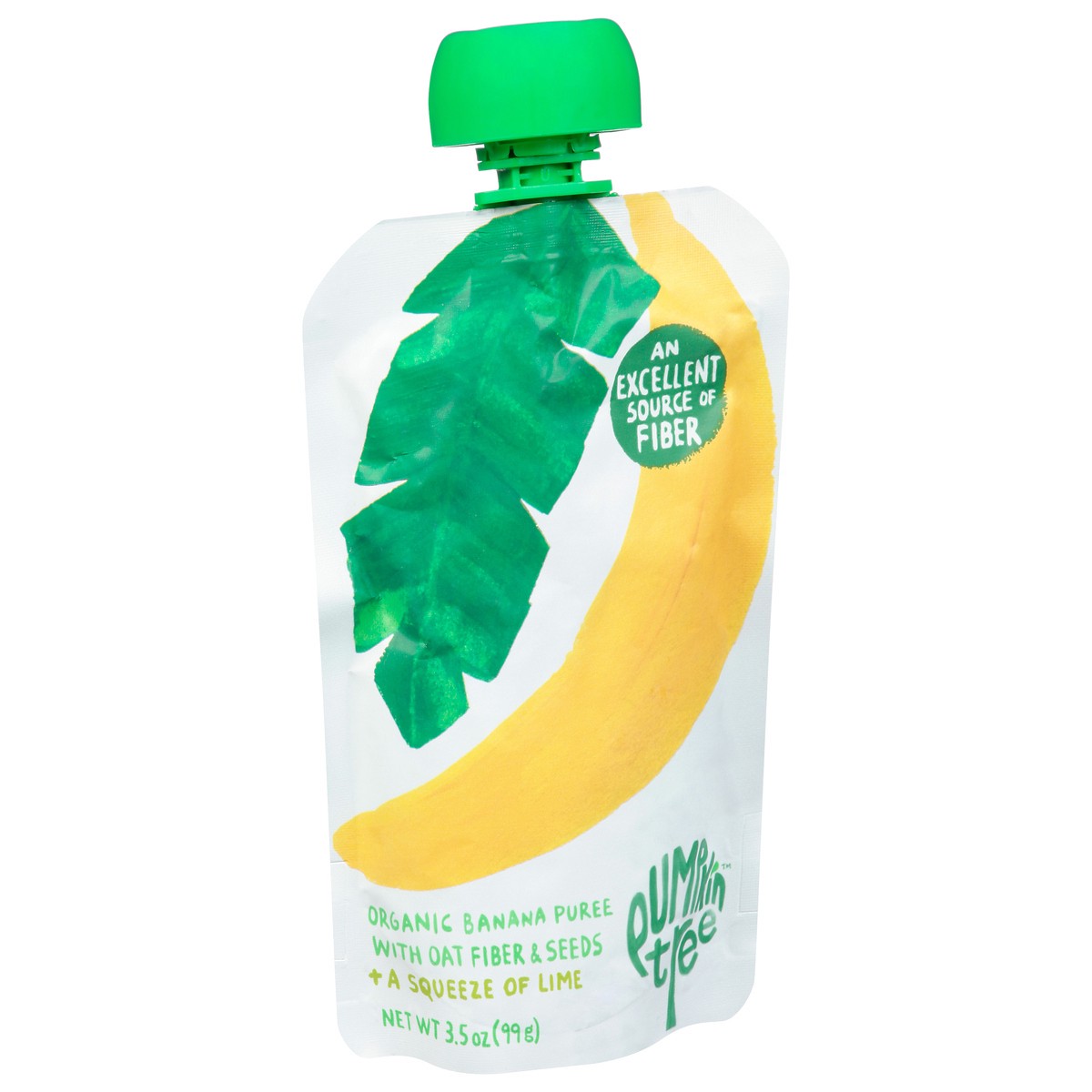 slide 6 of 9, Pumpkin Tree Organic Banana Puree with Oat Fiber & Seeds 3.5 oz, 1 ct
