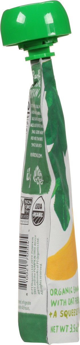 slide 7 of 9, Pumpkin Tree Organic Banana Puree with Oat Fiber & Seeds 3.5 oz, 1 ct