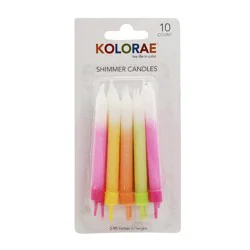 Kolorae Shimmer Birthday Candles