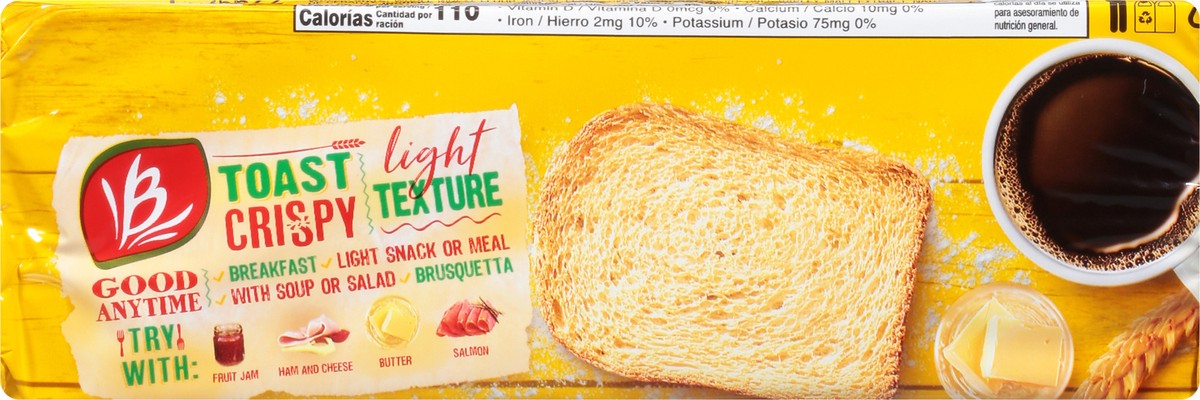 slide 7 of 9, Bauducco Toast Whole Wheat - 5.01 Oz, 5.01 oz